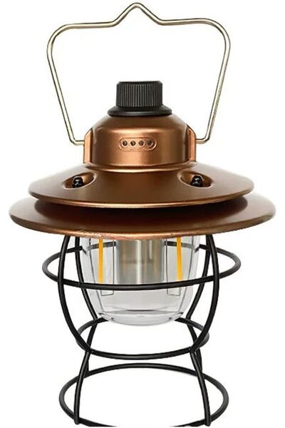 Generic Camping light New Retro Rechargeable Camping Lamp Outdoor Rechargeabl...