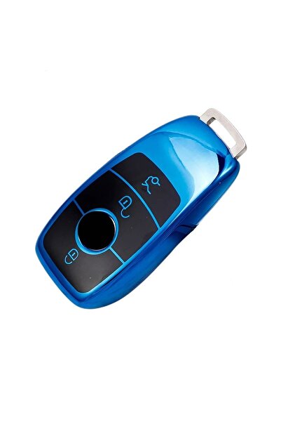 AUTOTOB Husa cheie TPU 3 butoane Mercedes-Benz, AUTOTOB®, albastru