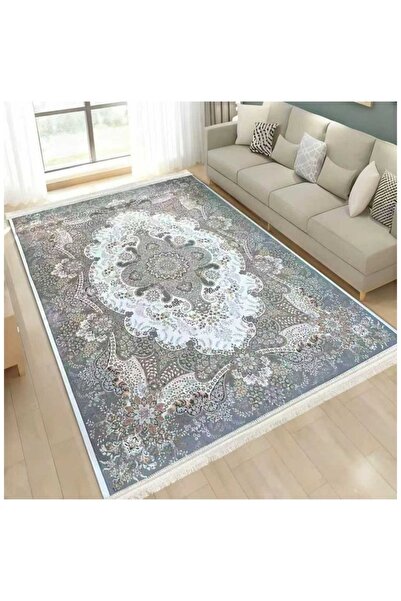 smart home Luxury Padded Velvet Rug – Non-Slip Elegant Living Room & Majlis L...