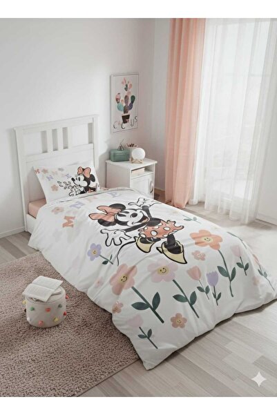 AKGHOME Özdilek Disney Minnie Mouse Duvet Cover Set