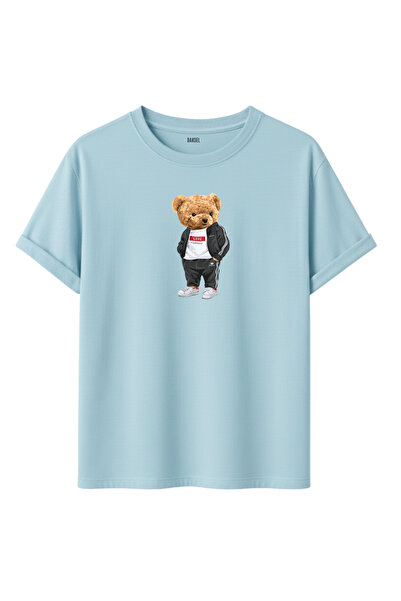 DK DAKSEL Μπλουζάκι Unisex Love Yourself με στάμπα αρκουδάκι, 100% βαμβακερό,...