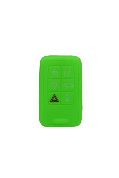 AUTOTOB Volvo silicone key cover, 6 buttons, green