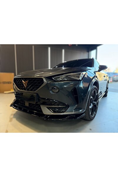 Tuning Vadisi Cupra Formentor Ön Lip Tampon Altı Ek (Parlak Siyah Boyalı) 202...