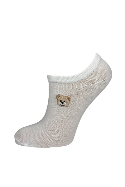 JUST SOCKS Pachet de 5 șosete pentru copii, cu broderie și model