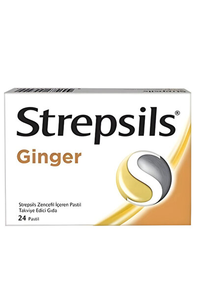 STREPSİLS Ginger Zencefil 24 Pastil 1 adet