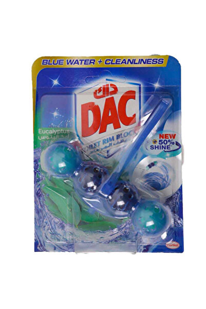 DAC Toilet Rim Block Blue Active Eucalyptus (50g)