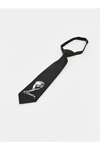 LC Waikiki Trendlucky Ataturk Printed Boy's Tie with Difference