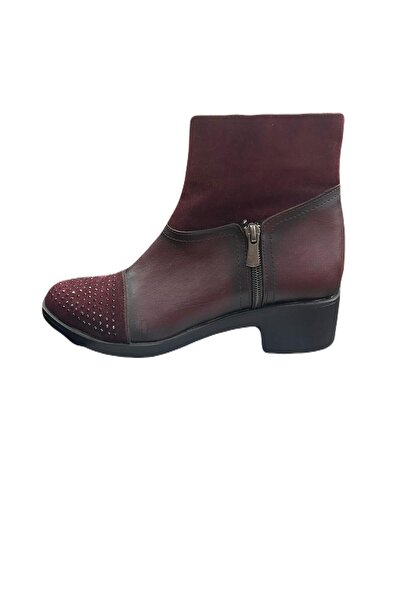 KADIN BORDO TAŞLI BOT