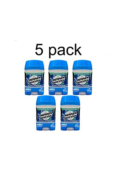 SPEED STİCK 5 x MENNEN GEL AVALANCHE Men Deodorant Antiperspirant, 85 g