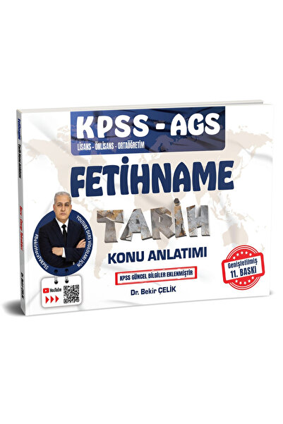 Bekir Çelik Tarih KPSS AGS FETİHNAME Tarih Konu Anlatımı