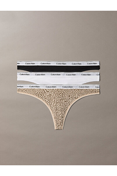 Calvin Klein Kadın 3'lü Brazilian Tanga Seti