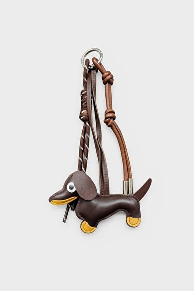 staybeautiful Bag Charm Accessory Brown Dog-Rope