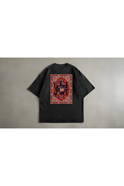 ZEMLİYA Oversize Graphic Print T-Shirt – Casual Streetwear Relaxed Fit