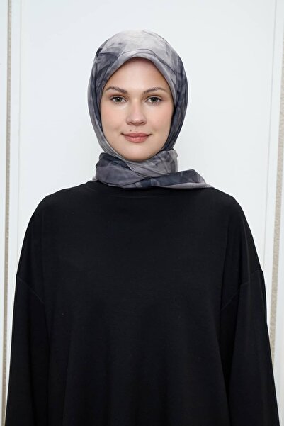 Modakaşmir Κασκόλ Λίνα με κρυστάλλινο σχέδιο