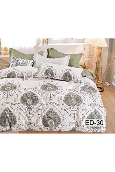 FIONNA.RO Superior Fine Cotton Bed Linen With Stretchy - Abstract Leaves