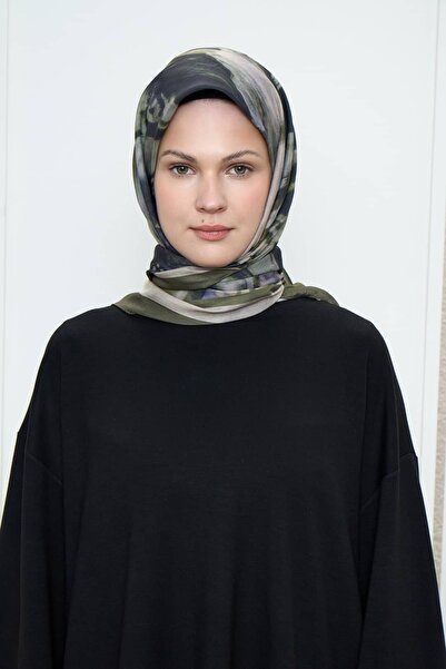 Modakaşmir Paw Pattern Lina Scarf