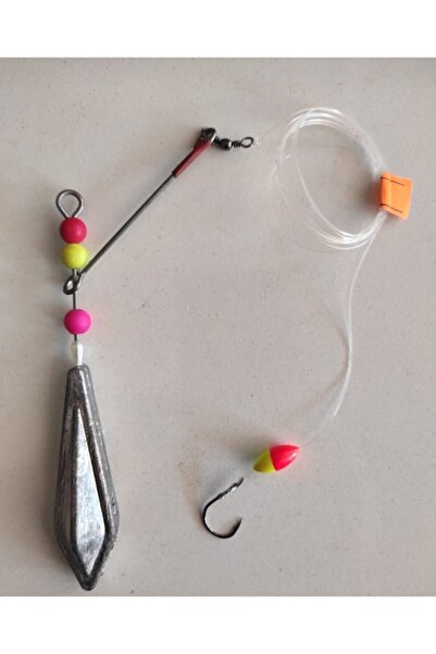 esca fishing 75 GRAM Yüzen Kurşun Tek İğne Çupra Levrek Takımı DECOY İĞNE YEM...