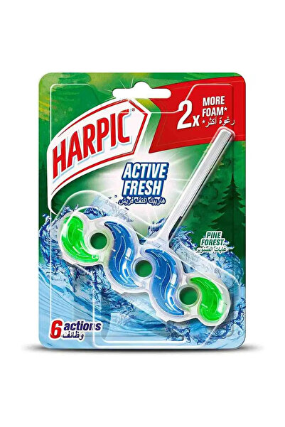 Harpic Active Fresh Toilet Block, Pine Forest - 35 g