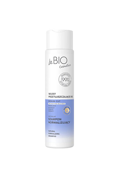 BeBio Natural Shampoo for Greasy Hair 300ml – Oil Control, Vegan, Fresh Scalp...