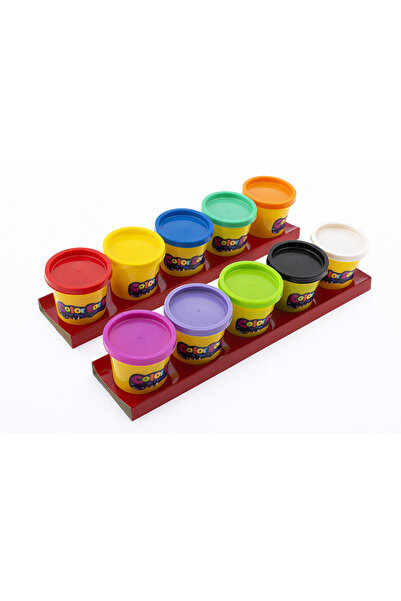 PEIPEILE Children's Play-Doh Set, 10 Basic Colors - Safe and Fun for Creativity