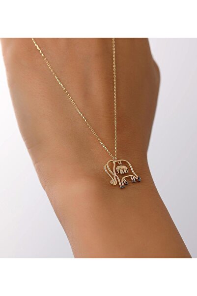 stainles steel GOLD FİL ÇELİK KOLYE