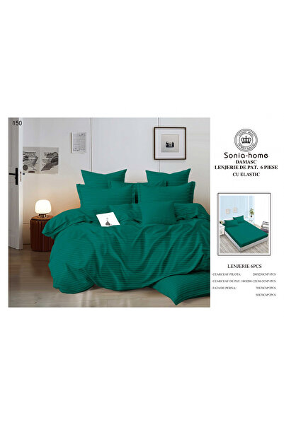 FIONNA.RO Damask Cotton Underwear With Stretchy - Green