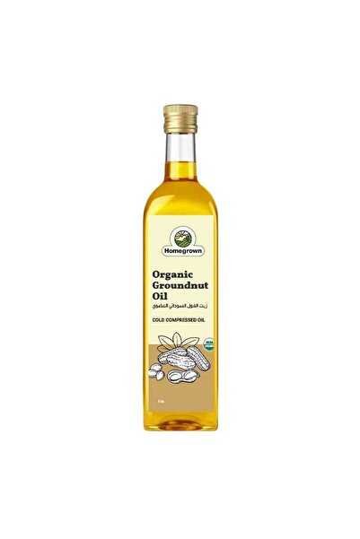 HOMEGROWN ORGANIC GROUNDNUT OIL 1LTR