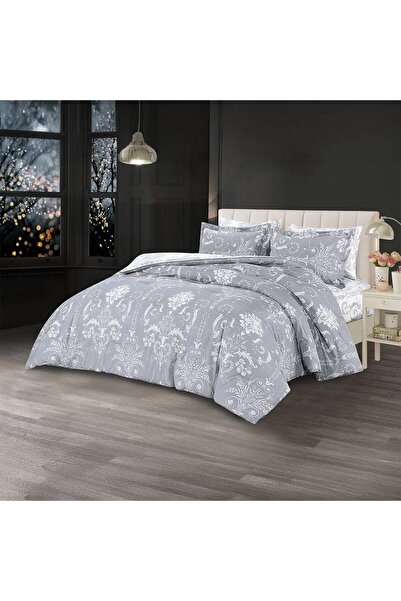 Generic Forhome 6-Piece Summer Quilt Set Cotton Printed Lucky 220×240 cm