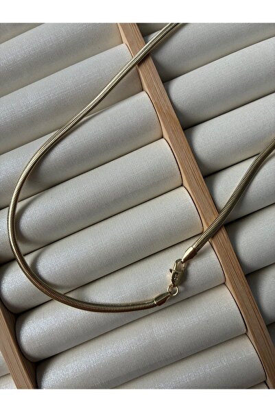 ARİ TAKI Flat Italian Gold Steel 46 cm