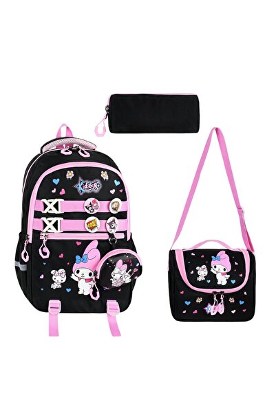 MASTER PACK Jasminel Rozetli Melody 3lü Beslenmeli Kalemlikli Ve Cüzdan Hediy...