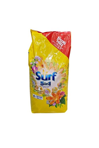 surf 5*1 Powder for Regular Washing Machines Fresh Flowers 8kg
