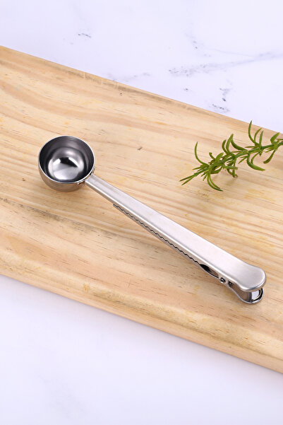 Vadi Silver Color Stainless Steel Coffee Measuring Spoon Barista Spoon