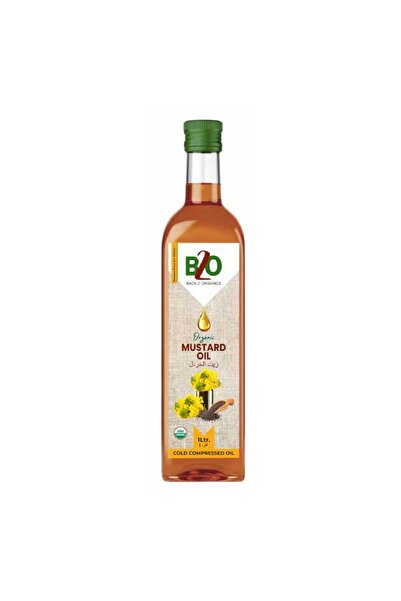 BACK 2 ORGANICS MUSTARD OIL 1LTR