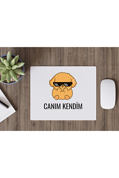 🐶 Canım Kendim – Sevimli Köpek Tasarımlı Mouse Pad