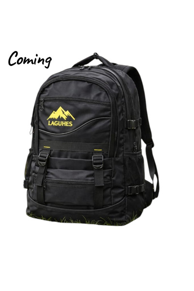 Sofia Unisex Mountaineer Black Backpack