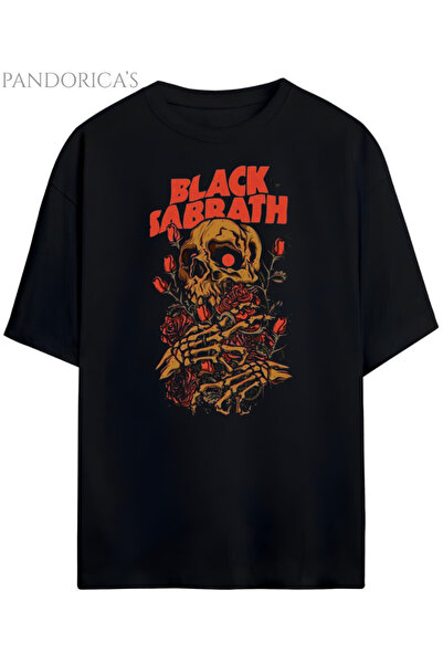 Grafftee Clothing Tricou unisex din bumbac cu design Black Sabbath