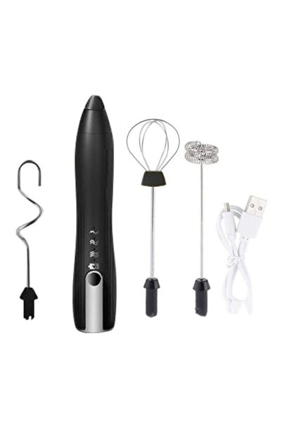 OEM Milk frother, USB rechargeable, ideal for cappuccino, caffe latte, hot co...