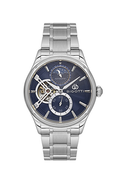 Biggoti Raffinato Silver Stainless Steel Watch for Men BG.1.10683-3