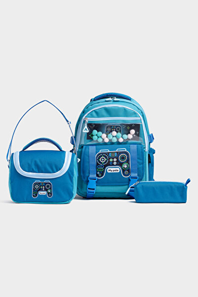 By Hakan My Polo 2087 3-комплектний рюкзак для початкової та середньої школи,...
