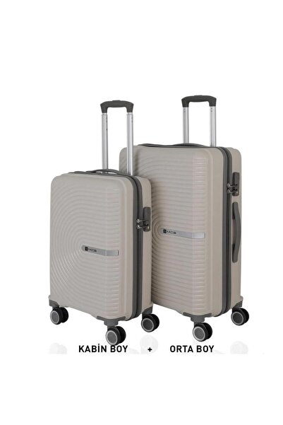 MÇS 374 KIRILMAZ POLİPROPİLEN 2 Lİ ORTA KABİN SET VALİZ