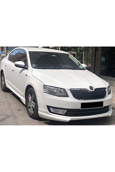 Tuning Vadisi Skoda Octavia Ön Ek Tampon Altı Ek (Plastik) 2013-2017 arası Bo...