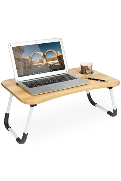 OEM Laptop table with cup holder, non-slip feet, foldable, 28 x 60 x40