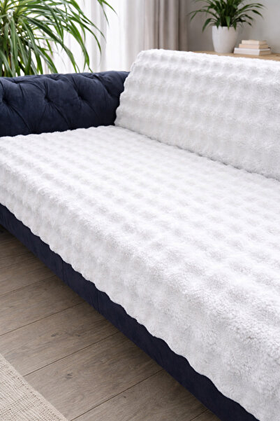 Naturel Collection Κάλυμμα καθίσματος με φουσκωτά φτερά κουνελιού