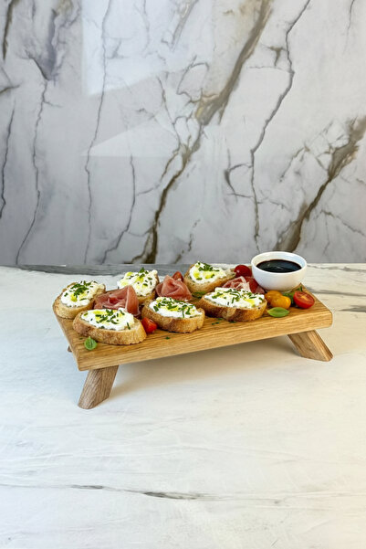 MAY HOME Wooden Rectangular Presentation Plate (Small)