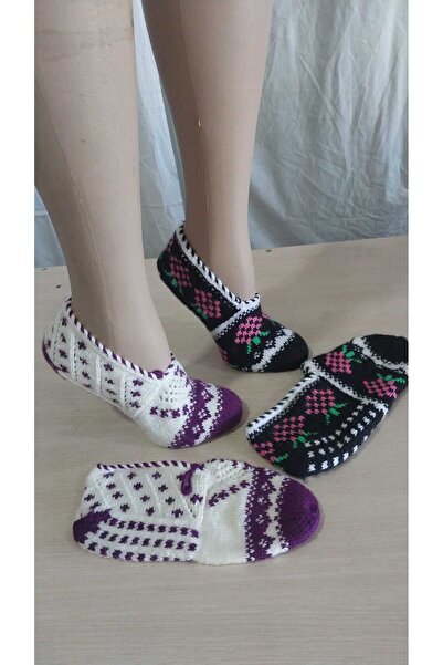 Papatyam قطعتان من الخناجر الخمسة المحبوكة يدويًا/الجوارب المصنوعة يدويًا/الج...