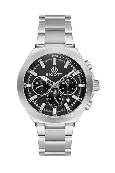 Bigotti Raffinato Silver Stainless Steel Watch for Men BG.1.10546-2