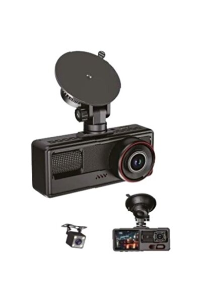 inox X604 3 Kameralı Wıfı Araç Kamerası