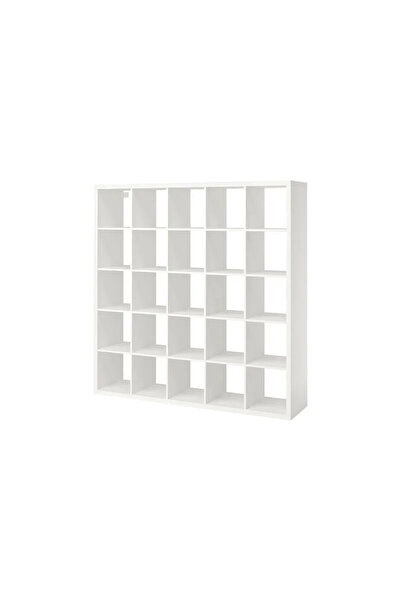 IKEA KALLAX açık raf ünitesi, beyaz 182x182 cm