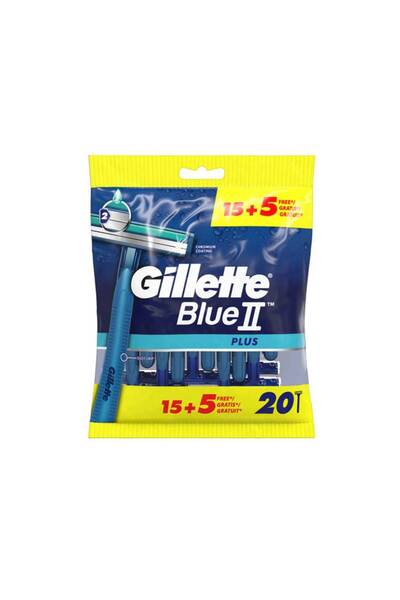 Generic Gillette Blue2 Plus Razor 15+5 Free