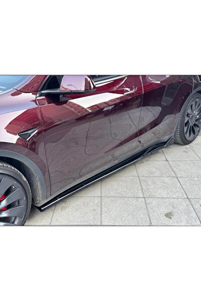 Tuning Vadisi Tesla Model Y Yan Marşpiyel Parlak Siyah